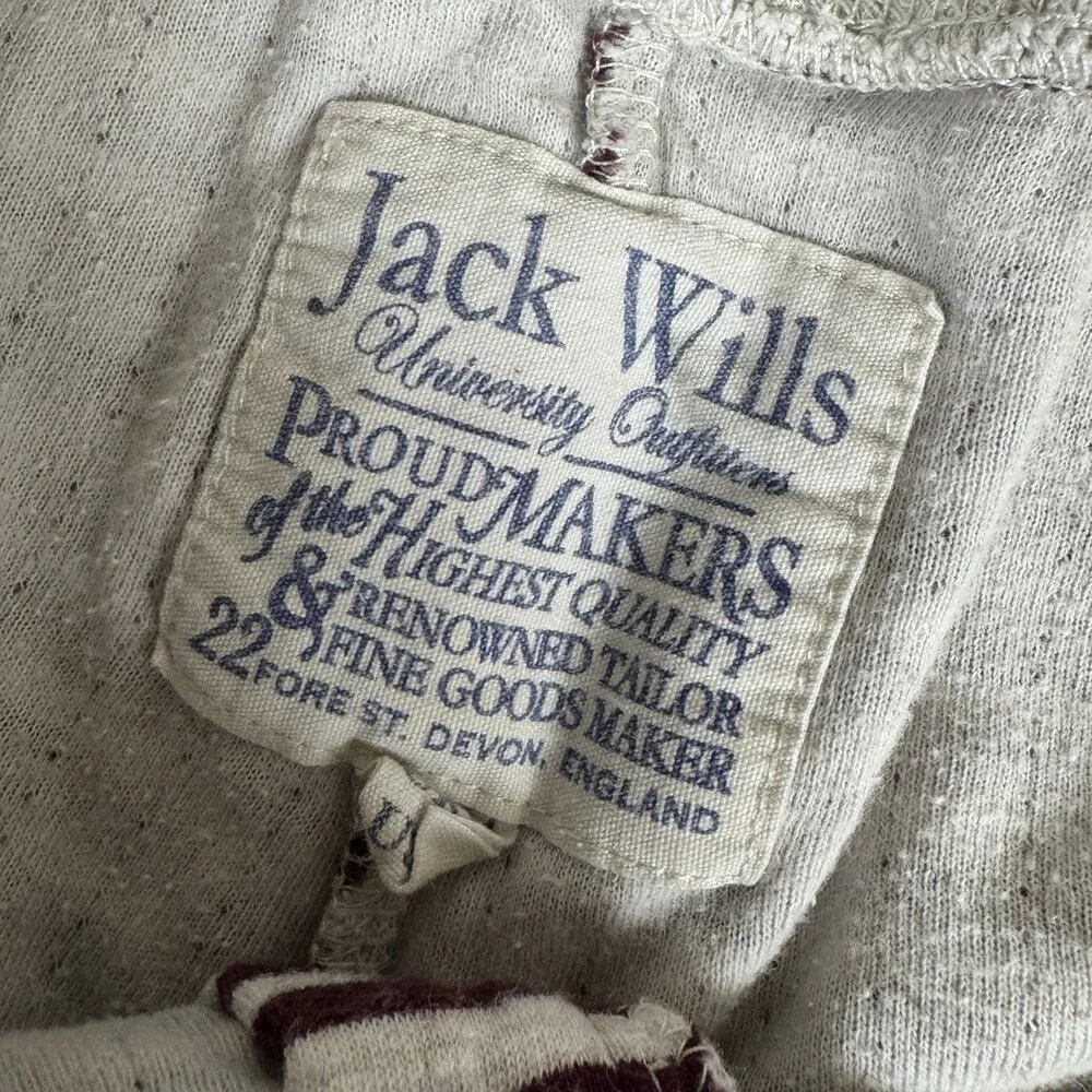 Jack Wills University Outfitters Women’s Striped Joggers Sz 10 Chill‎ Leisure